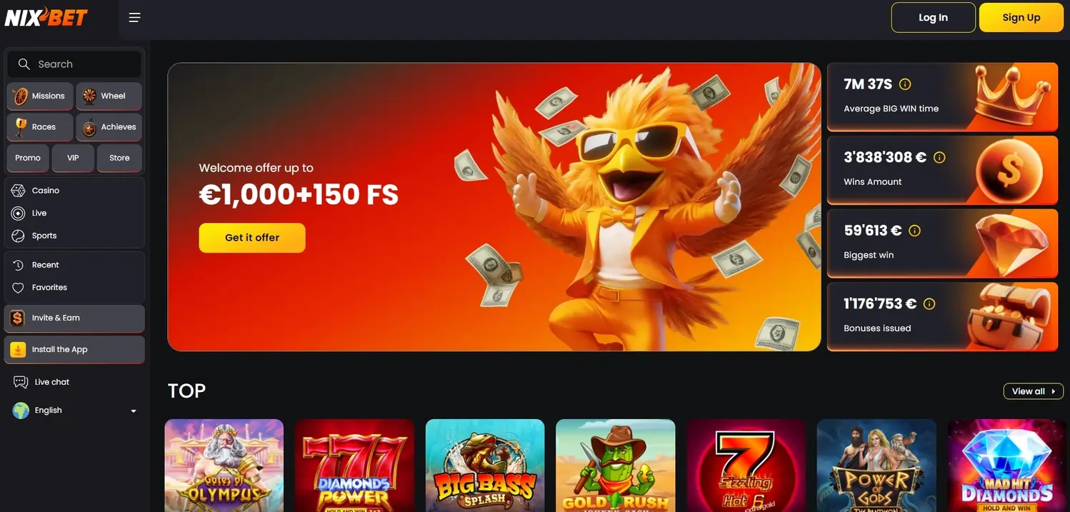 nixbet banner
